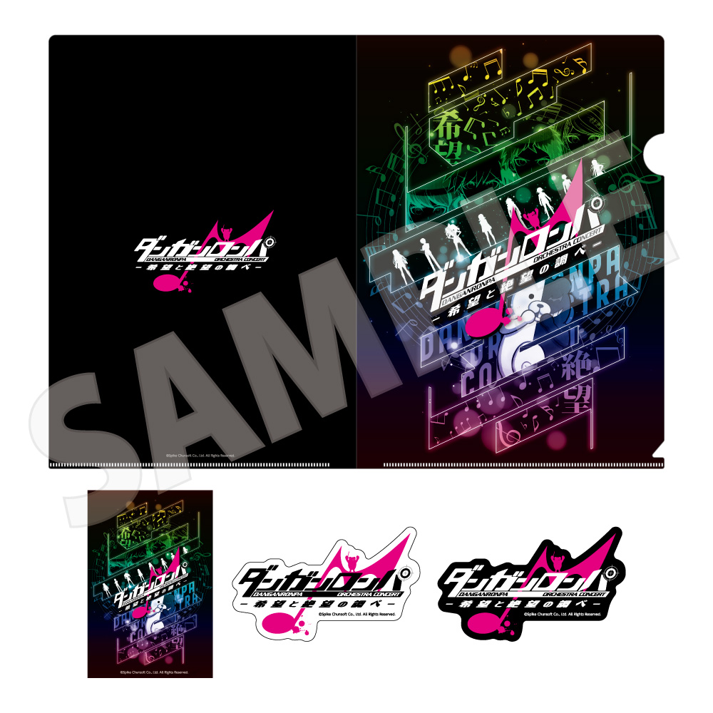 A4クリアファイル&ステッカー3種セット